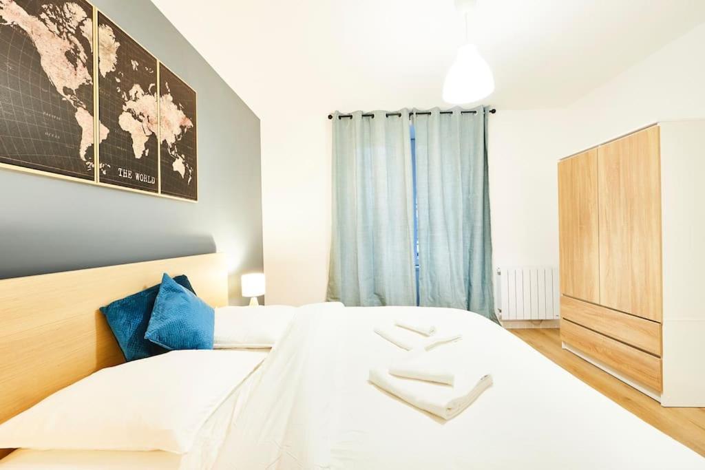 Rb-0G - Appartement F3 Au Rdc Tout Equipe Pour 1 A 5 Pers Mulhouse Exterior foto